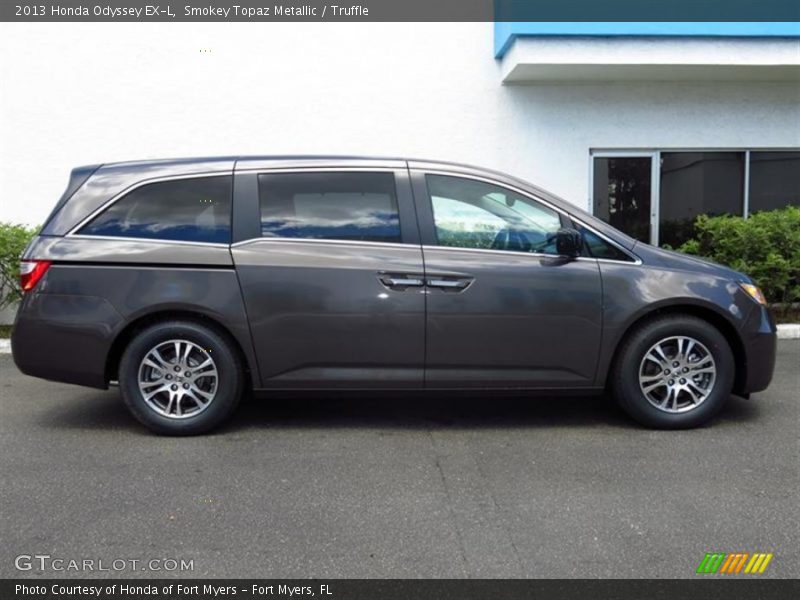 Smokey Topaz Metallic / Truffle 2013 Honda Odyssey EX-L