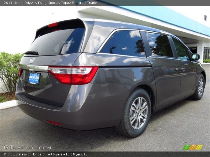 Smokey Topaz Metallic / Truffle 2013 Honda Odyssey EX-L