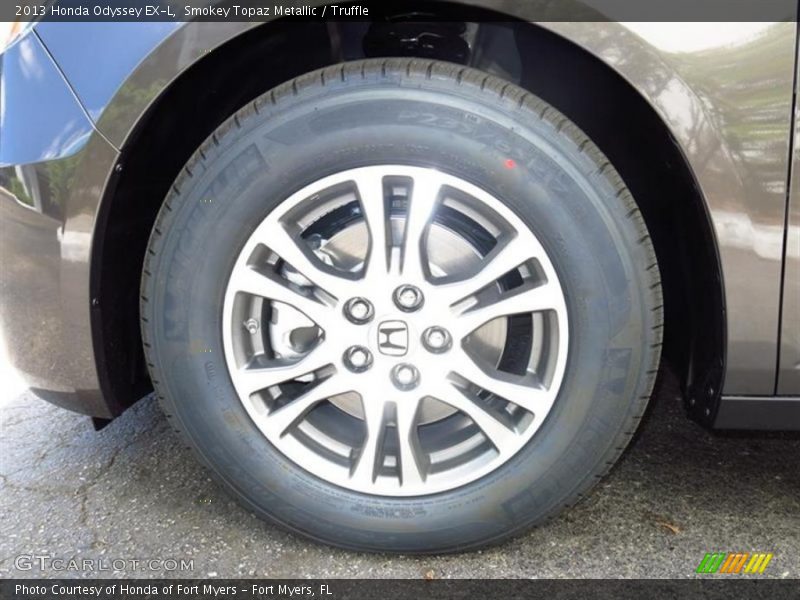 Smokey Topaz Metallic / Truffle 2013 Honda Odyssey EX-L