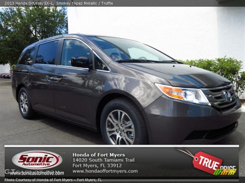 Smokey Topaz Metallic / Truffle 2013 Honda Odyssey EX-L