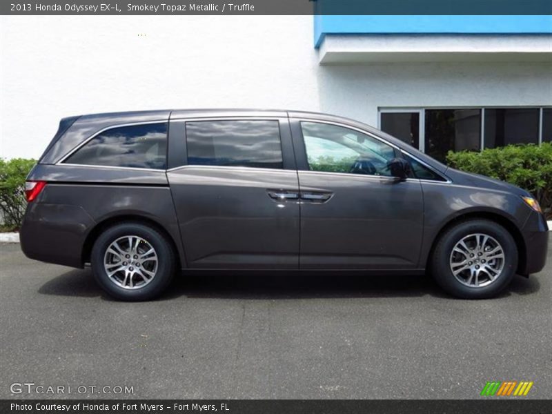 Smokey Topaz Metallic / Truffle 2013 Honda Odyssey EX-L