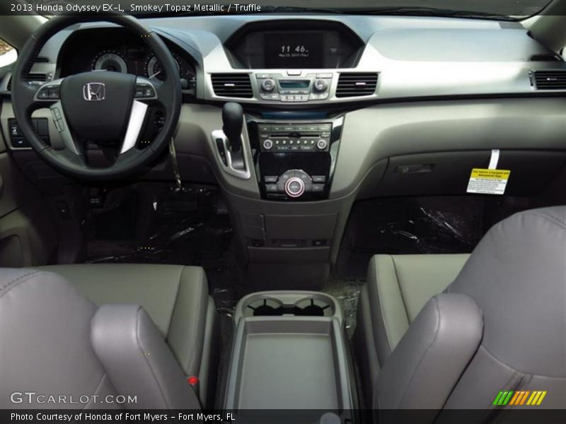 Smokey Topaz Metallic / Truffle 2013 Honda Odyssey EX-L