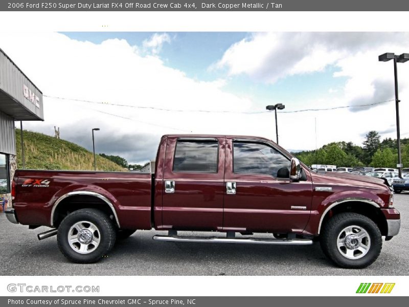  2006 F250 Super Duty Lariat FX4 Off Road Crew Cab 4x4 Dark Copper Metallic
