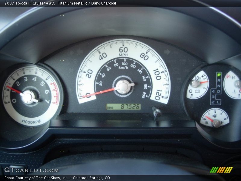Titanium Metallic / Dark Charcoal 2007 Toyota FJ Cruiser 4WD