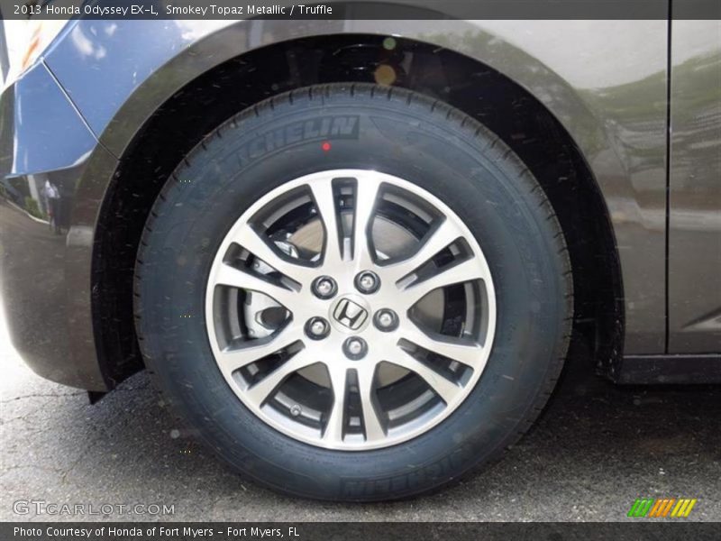 Smokey Topaz Metallic / Truffle 2013 Honda Odyssey EX-L