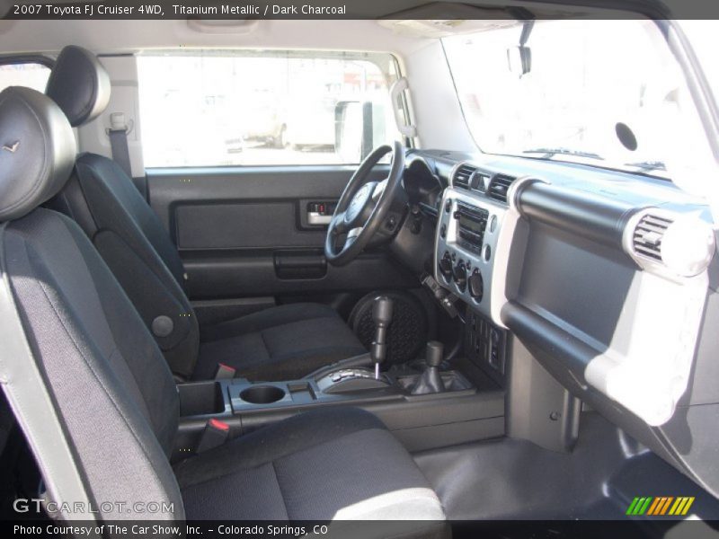 Titanium Metallic / Dark Charcoal 2007 Toyota FJ Cruiser 4WD