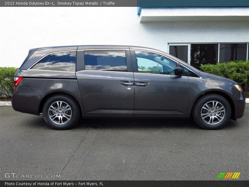 Smokey Topaz Metallic / Truffle 2013 Honda Odyssey EX-L