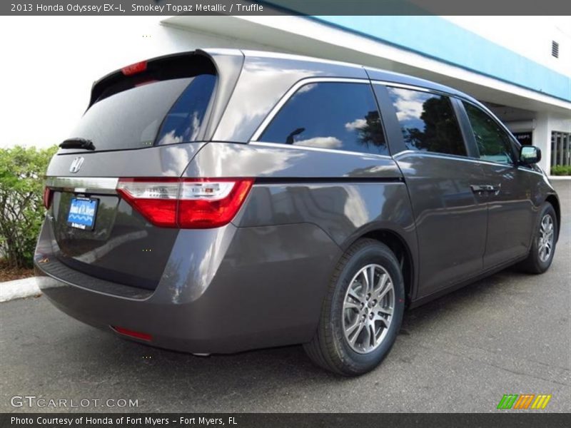 Smokey Topaz Metallic / Truffle 2013 Honda Odyssey EX-L