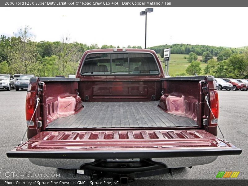 Dark Copper Metallic / Tan 2006 Ford F250 Super Duty Lariat FX4 Off Road Crew Cab 4x4