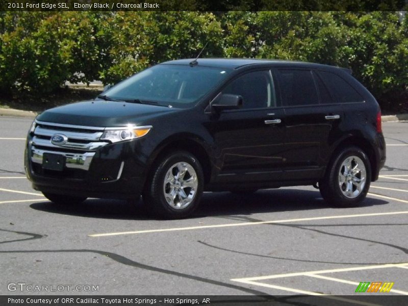 Ebony Black / Charcoal Black 2011 Ford Edge SEL