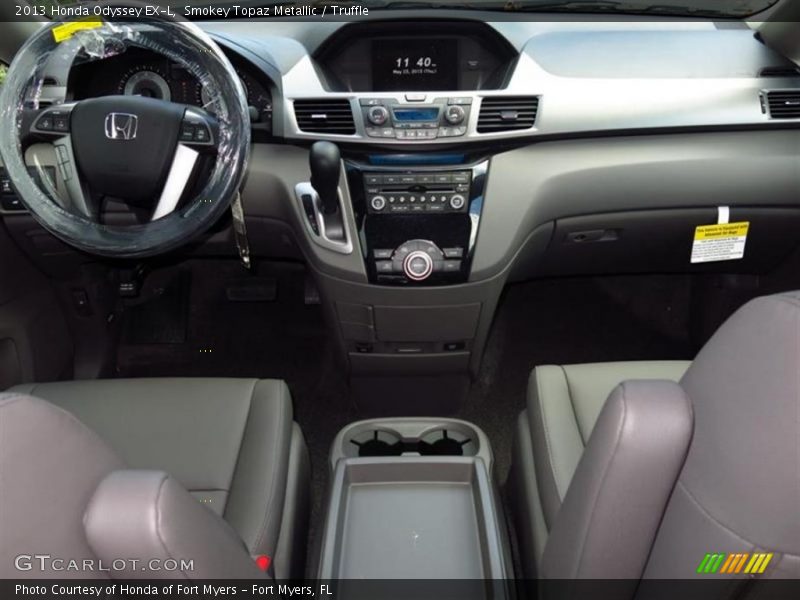 Smokey Topaz Metallic / Truffle 2013 Honda Odyssey EX-L