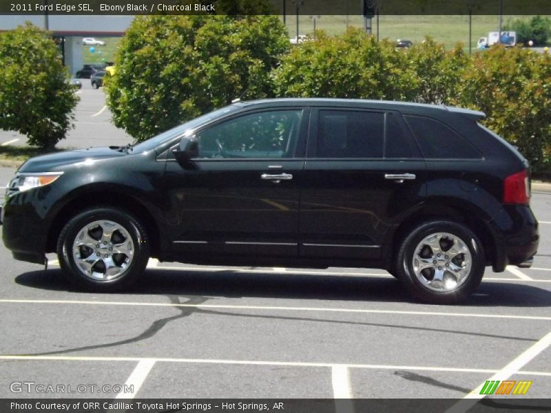 Ebony Black / Charcoal Black 2011 Ford Edge SEL