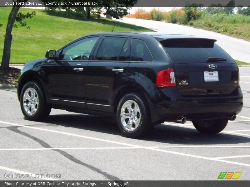Ebony Black / Charcoal Black 2011 Ford Edge SEL