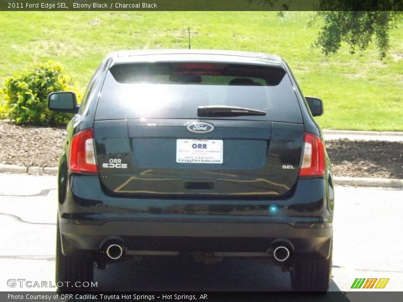 Ebony Black / Charcoal Black 2011 Ford Edge SEL