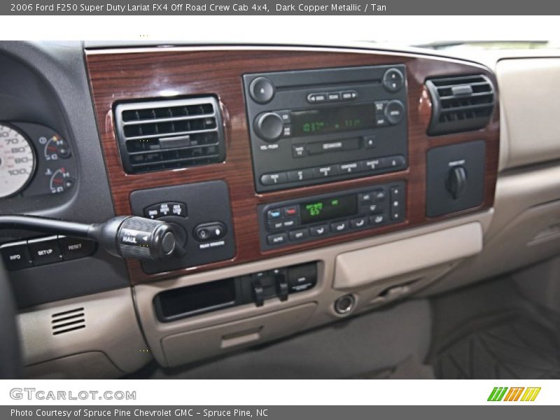 Dark Copper Metallic / Tan 2006 Ford F250 Super Duty Lariat FX4 Off Road Crew Cab 4x4
