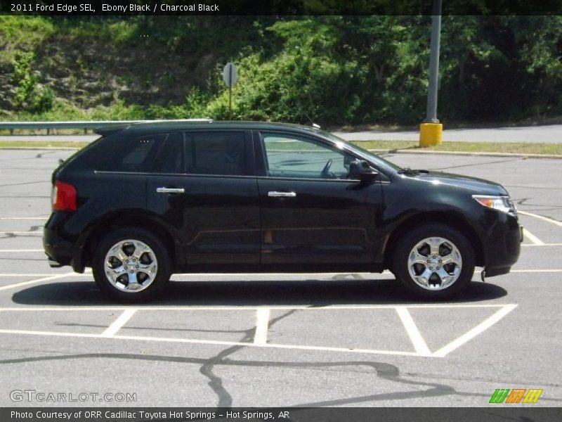 Ebony Black / Charcoal Black 2011 Ford Edge SEL