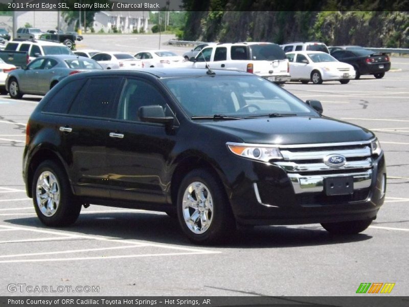 Ebony Black / Charcoal Black 2011 Ford Edge SEL