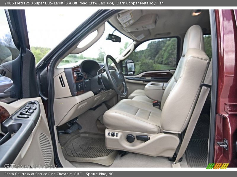  2006 F250 Super Duty Lariat FX4 Off Road Crew Cab 4x4 Tan Interior
