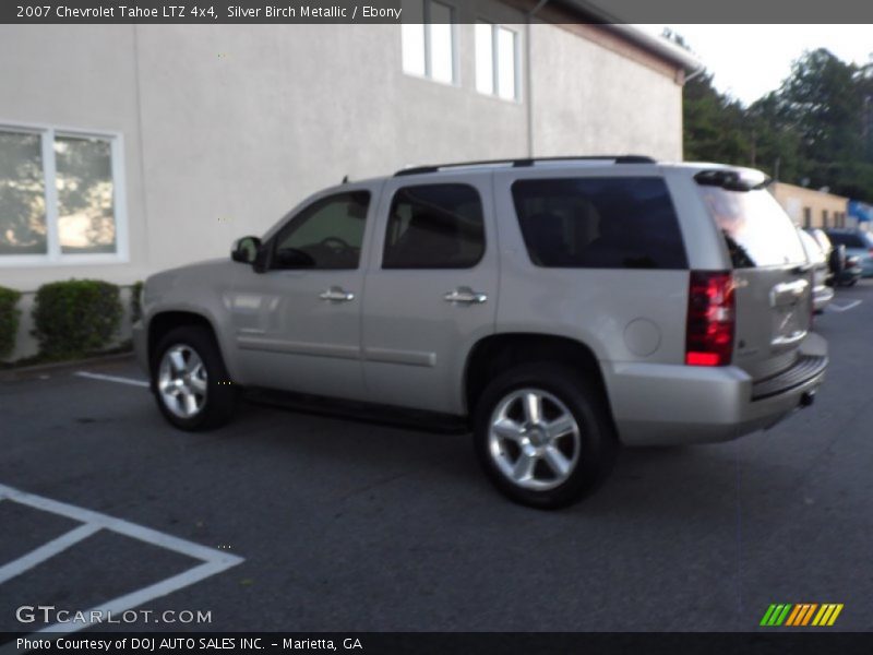 Silver Birch Metallic / Ebony 2007 Chevrolet Tahoe LTZ 4x4