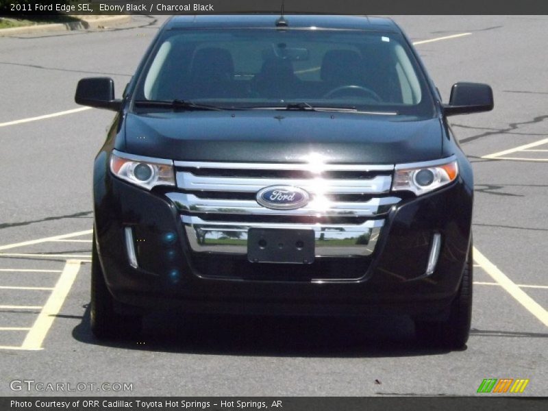 Ebony Black / Charcoal Black 2011 Ford Edge SEL