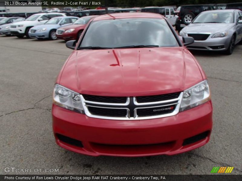 Redline 2-Coat Pearl / Black 2013 Dodge Avenger SE