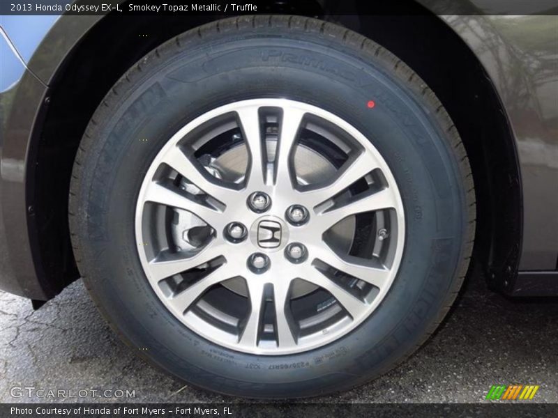 Smokey Topaz Metallic / Truffle 2013 Honda Odyssey EX-L