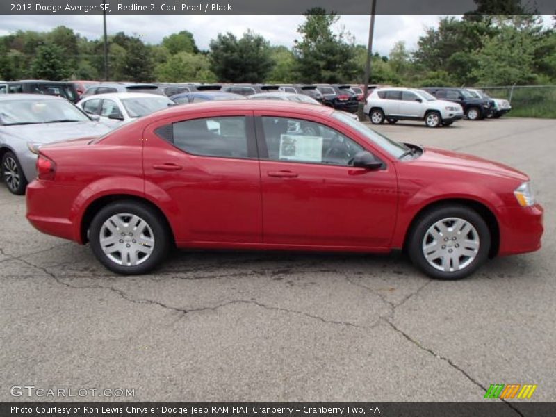 Redline 2-Coat Pearl / Black 2013 Dodge Avenger SE