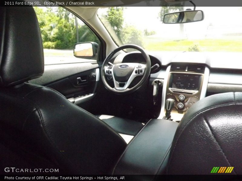 Ebony Black / Charcoal Black 2011 Ford Edge SEL