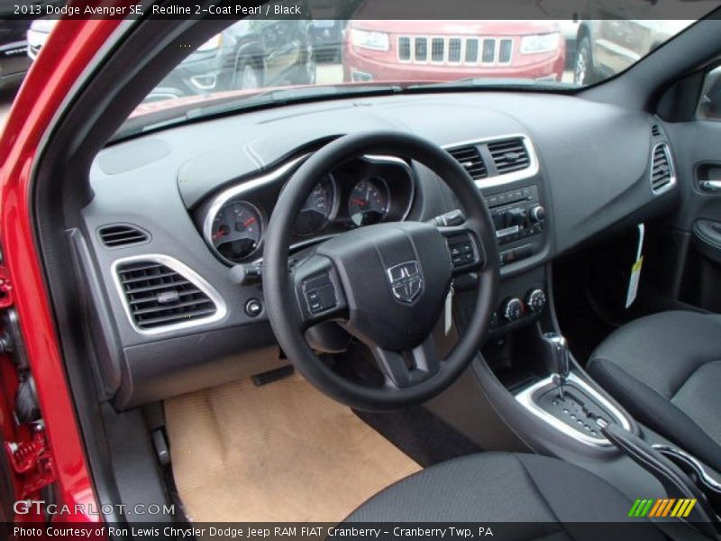 Redline 2-Coat Pearl / Black 2013 Dodge Avenger SE