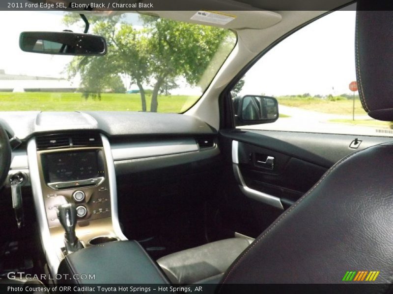 Ebony Black / Charcoal Black 2011 Ford Edge SEL