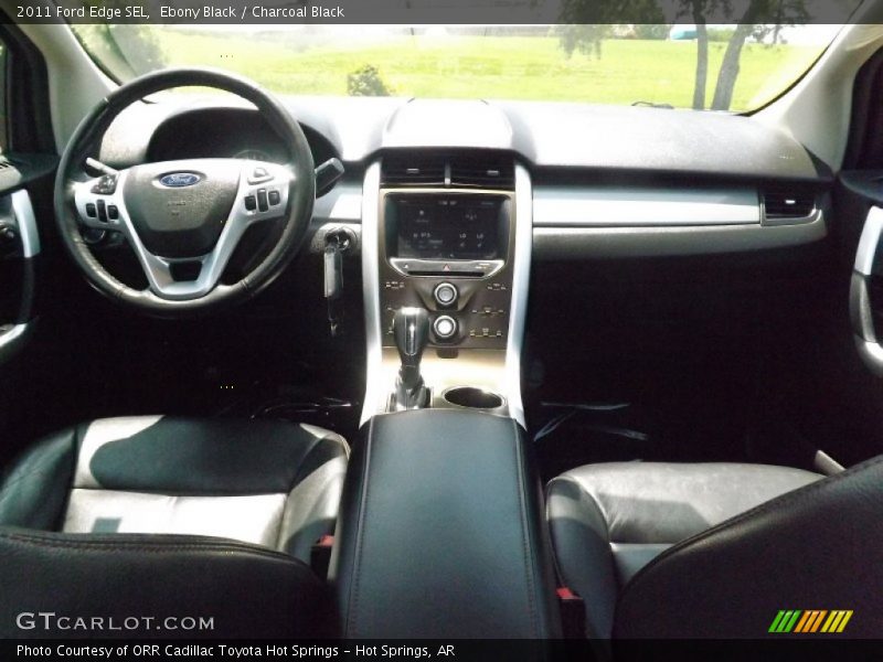 Ebony Black / Charcoal Black 2011 Ford Edge SEL