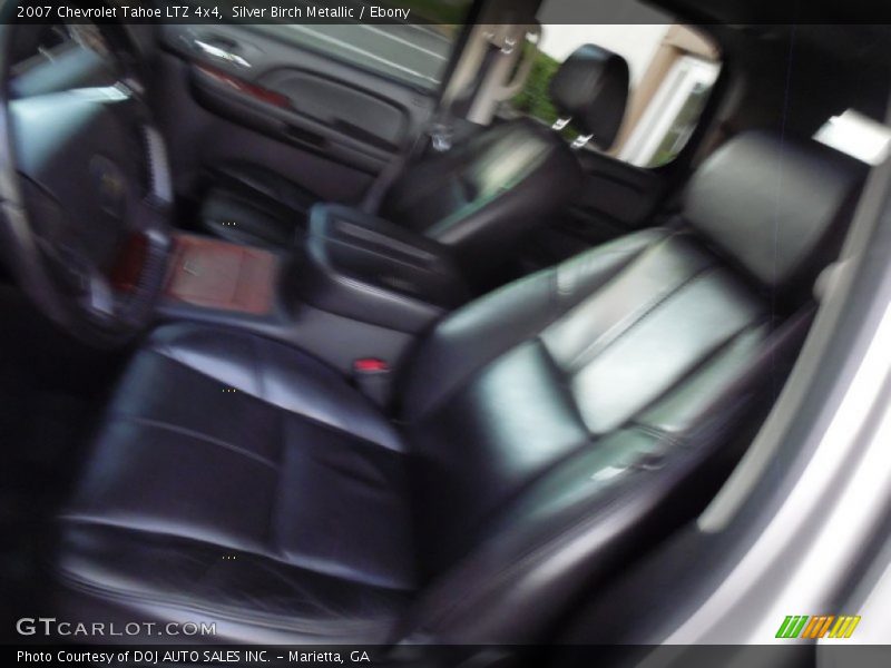 Silver Birch Metallic / Ebony 2007 Chevrolet Tahoe LTZ 4x4