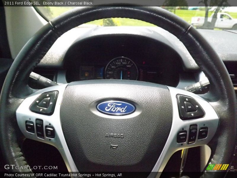 Ebony Black / Charcoal Black 2011 Ford Edge SEL