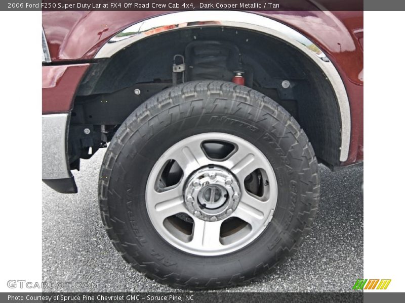  2006 F250 Super Duty Lariat FX4 Off Road Crew Cab 4x4 Wheel