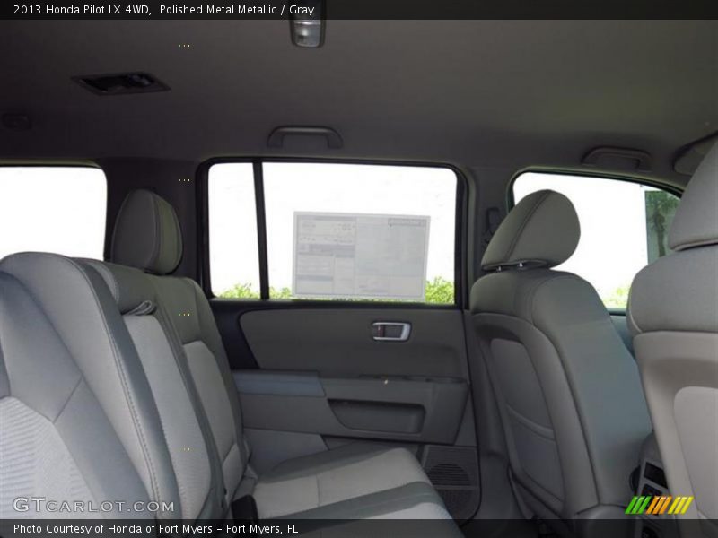 Polished Metal Metallic / Gray 2013 Honda Pilot LX 4WD