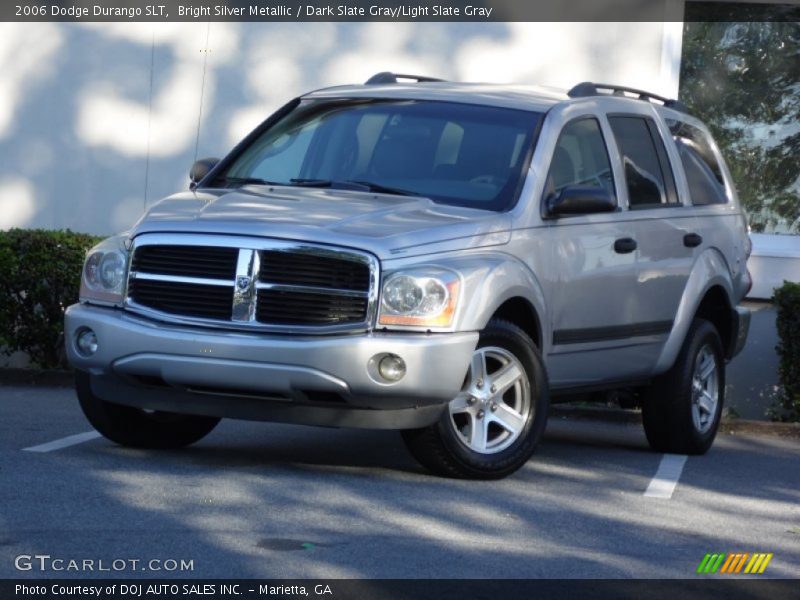 Bright Silver Metallic / Dark Slate Gray/Light Slate Gray 2006 Dodge Durango SLT