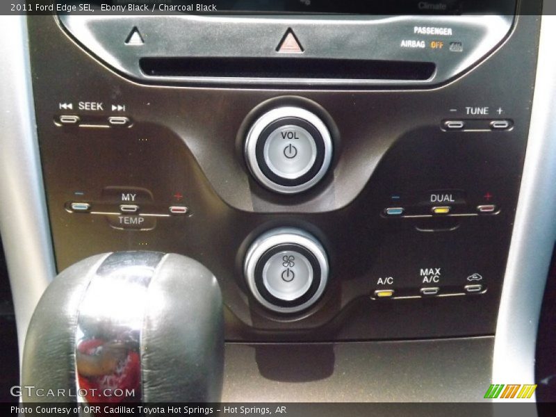 Ebony Black / Charcoal Black 2011 Ford Edge SEL