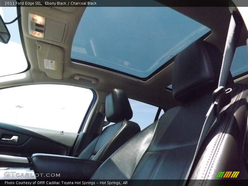 Ebony Black / Charcoal Black 2011 Ford Edge SEL