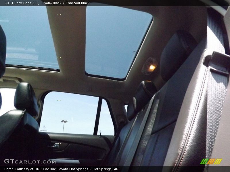 Ebony Black / Charcoal Black 2011 Ford Edge SEL