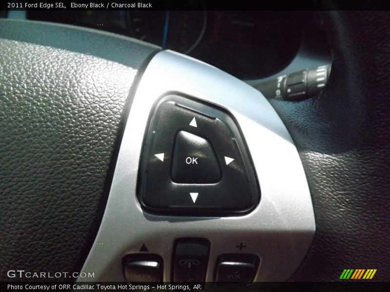 Ebony Black / Charcoal Black 2011 Ford Edge SEL
