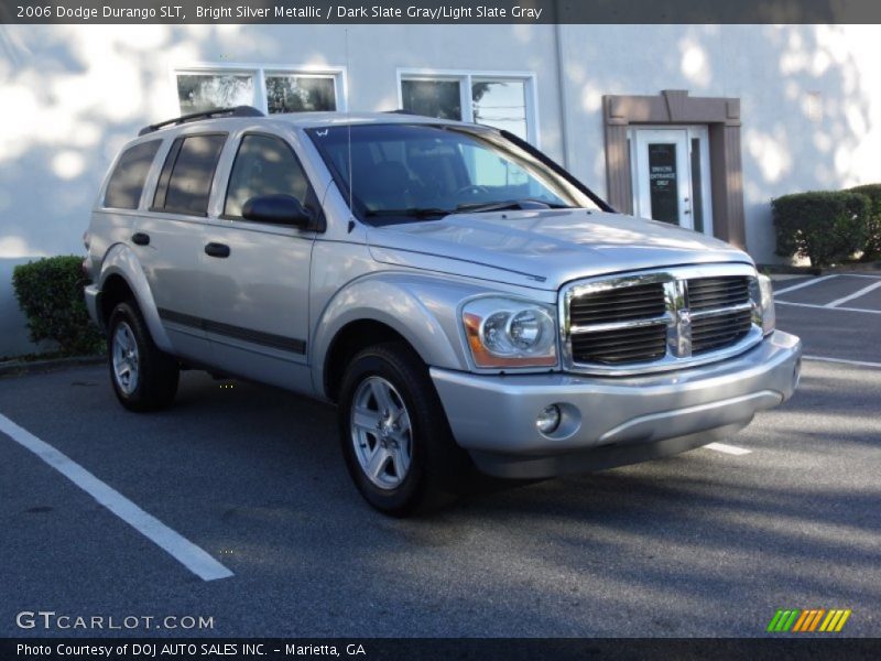 Bright Silver Metallic / Dark Slate Gray/Light Slate Gray 2006 Dodge Durango SLT