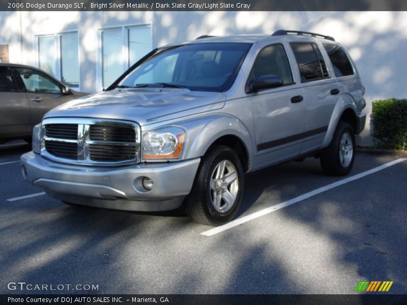 Bright Silver Metallic / Dark Slate Gray/Light Slate Gray 2006 Dodge Durango SLT
