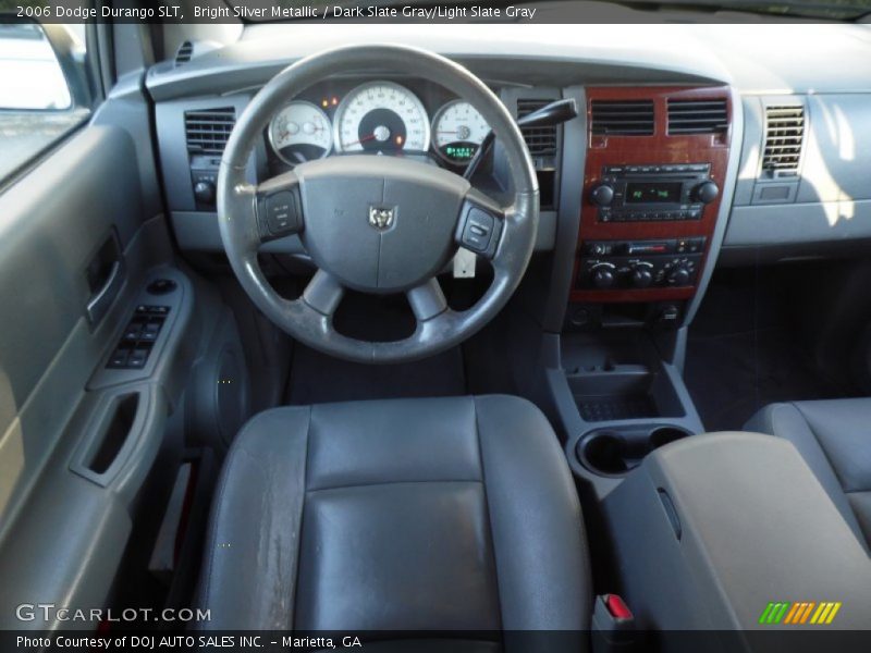 Bright Silver Metallic / Dark Slate Gray/Light Slate Gray 2006 Dodge Durango SLT