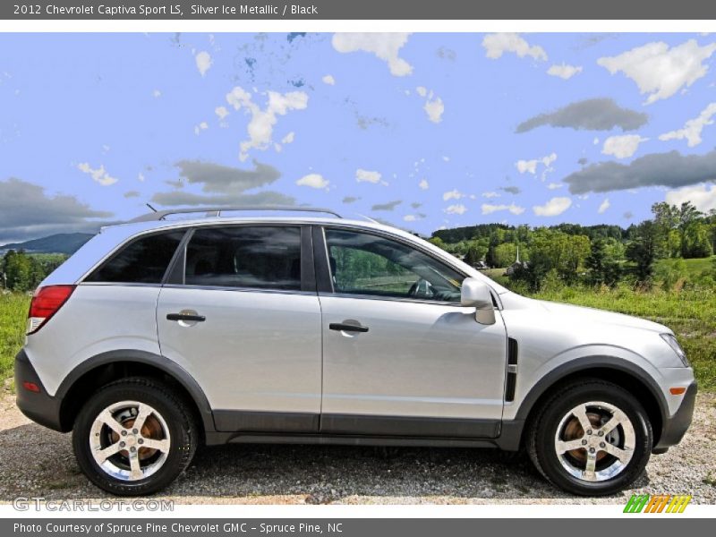Silver Ice Metallic / Black 2012 Chevrolet Captiva Sport LS