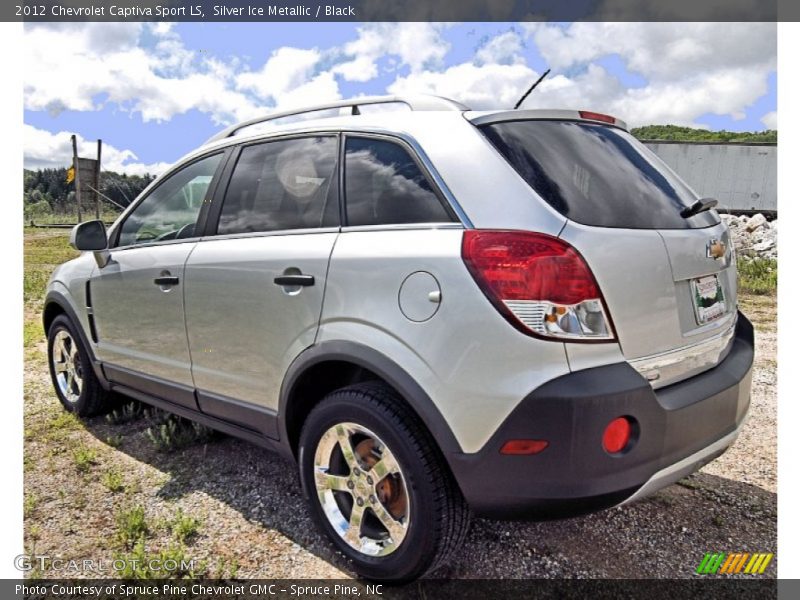 Silver Ice Metallic / Black 2012 Chevrolet Captiva Sport LS