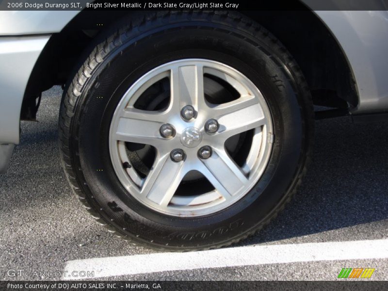Bright Silver Metallic / Dark Slate Gray/Light Slate Gray 2006 Dodge Durango SLT