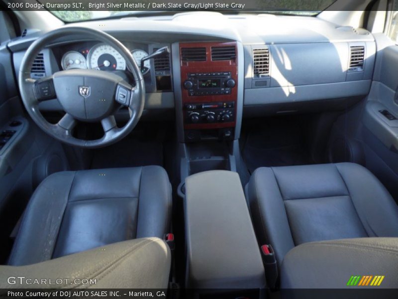 Bright Silver Metallic / Dark Slate Gray/Light Slate Gray 2006 Dodge Durango SLT