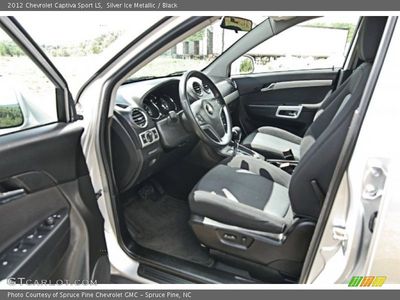 Silver Ice Metallic / Black 2012 Chevrolet Captiva Sport LS