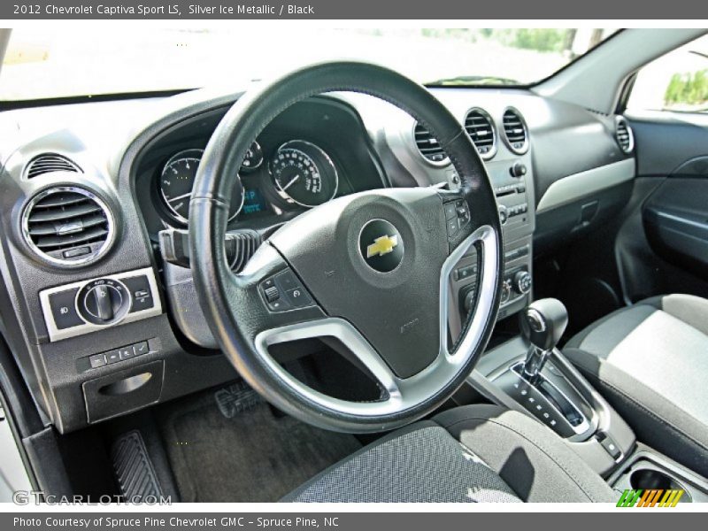 Dashboard of 2012 Captiva Sport LS