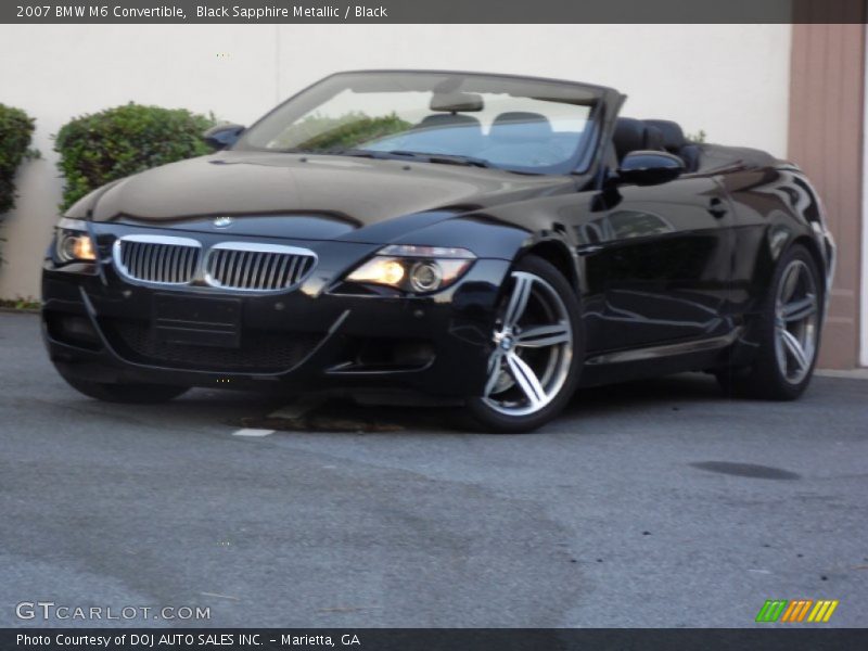 Front 3/4 View of 2007 M6 Convertible